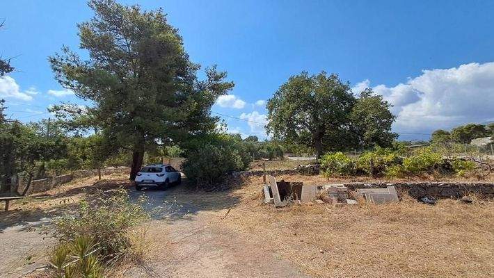 Kreta, Vamos: Geräumige Villa mit Meer- und Bergblick auf weitläufigem Grundstück