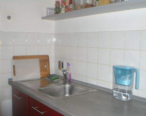 Teil der Einbauküche