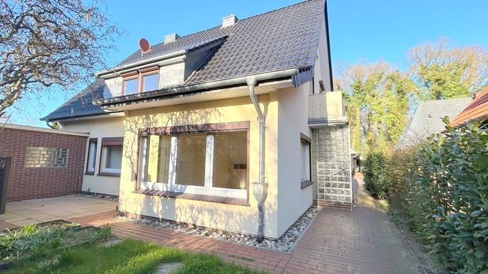 rückwärtige Ansicht des Wohnhauses