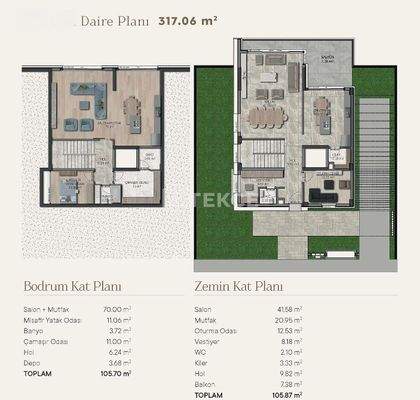 Luxury Villas with Rich Optional Features in İncek Ankara