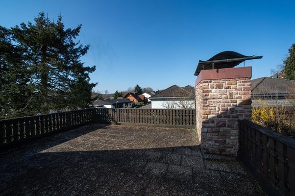 ein ruhiger Rückzugsort- die Dachterrasse 