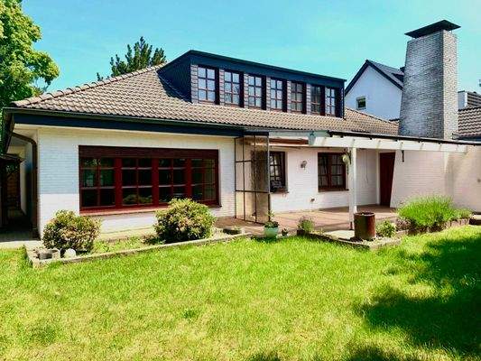 Rückansicht, Garten