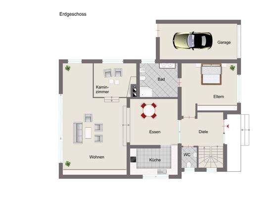 Grundriss Erdgeschoss