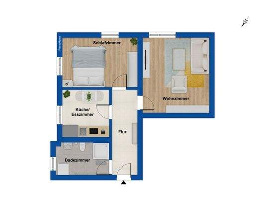 Grundriss 2.Obergeschoss