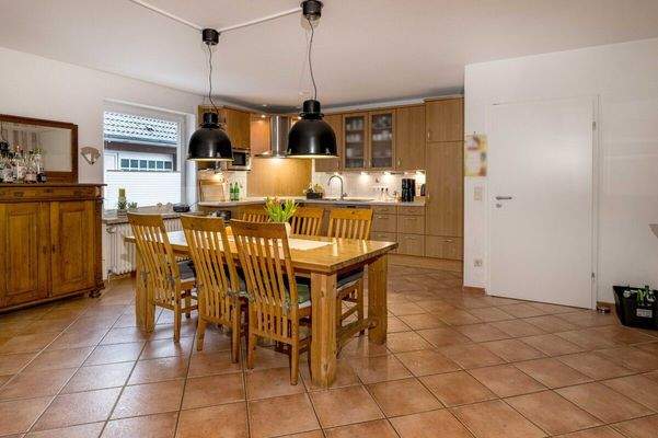 Essbereich und Küche