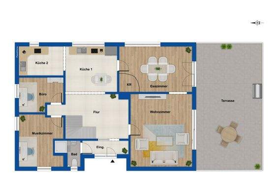 Grundriss Erdgeschoss