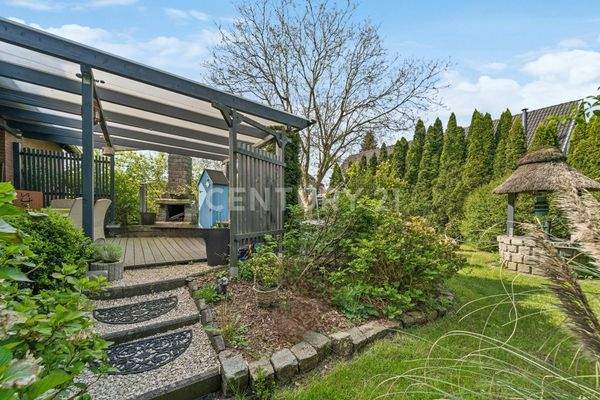 Blick auf die Terrasse