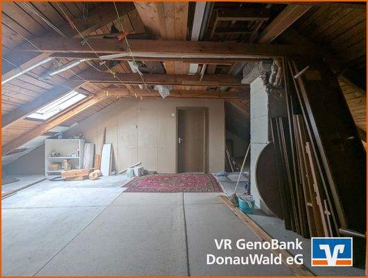 Speicher im Dachgeschoss