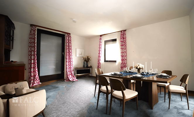 Ess - oder Wohnzimmer OG Vis. 