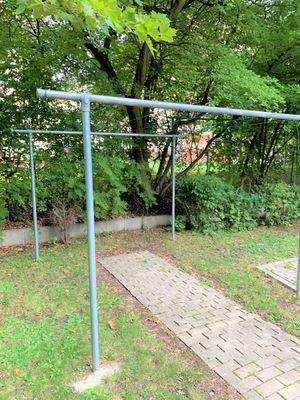 Wäschetrockenplatz Hof