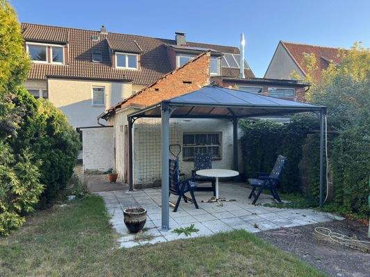 Blick auf die Terrasse