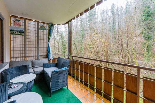 Balkon Südwest-Ausrichtung