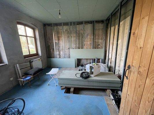 Badsanierung begonnen