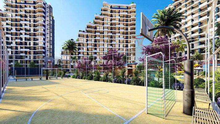 Flats in Expansive Project in Mersin Few Steps from the Sea