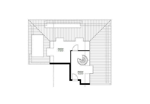 Grundriss Spitzboden