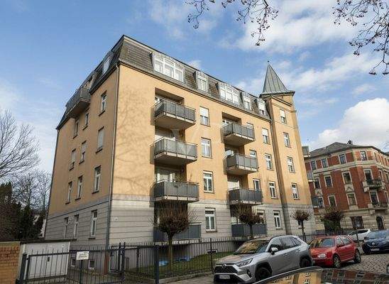 Außenansicht des Wohnhauses