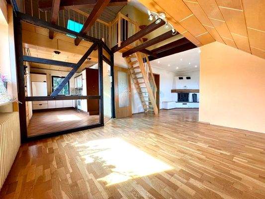 Wohnzimmer-Essbereich OG