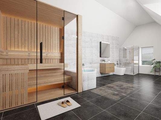 Dachgeschoss Badezimmer Beispiel