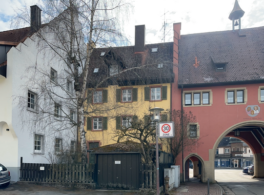 Rückansicht des Gebäudes