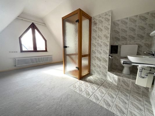 DS: Zimmer 8 / ausgebauter Teil des Dachspitzes
