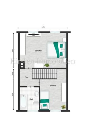 Grundriss OG 2D