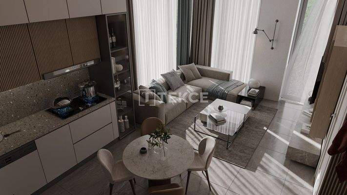 Properties with Sea and City Views in the Center of Alanya