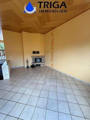 Wohnzimmer OG mit Kamin