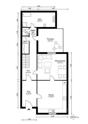 Grundriss Erdgeschoss