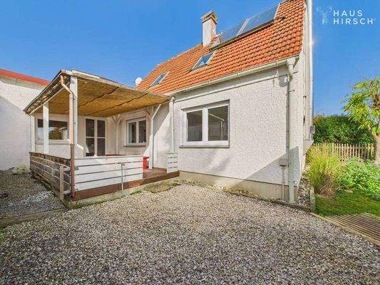 Hausansicht Terrasse