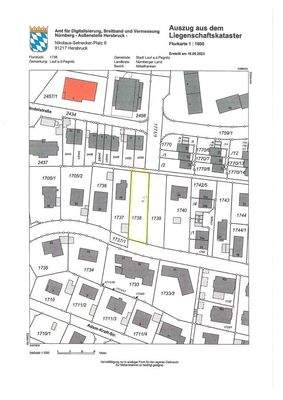 Lageplan Flur-Nr. 1738