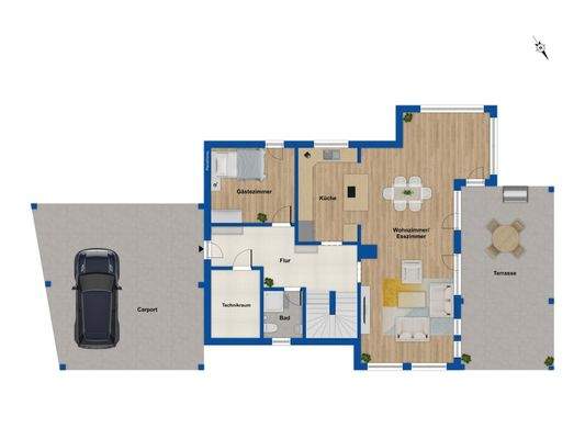 Grundriss Erdgeschoss