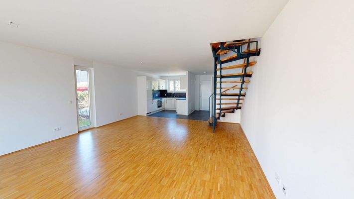 offener Wohn- und Essbereich