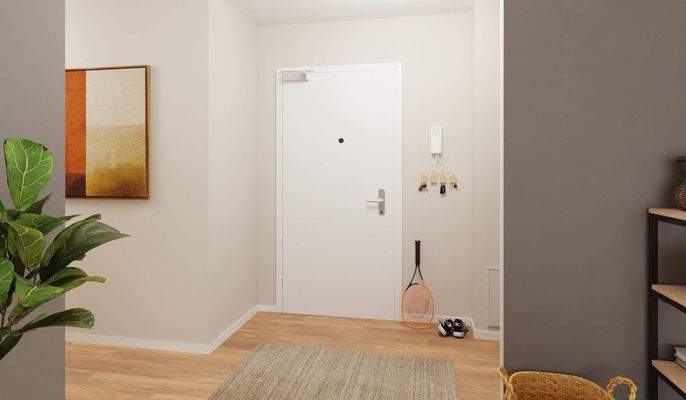 Heller und freundlicher Eingangsbereich