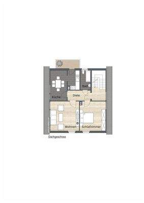 Grundriss vom OG des ZFH