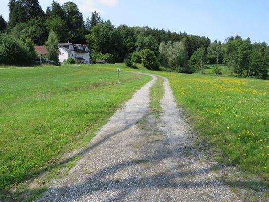 zweite Zufahrt Richtung Südwesten 