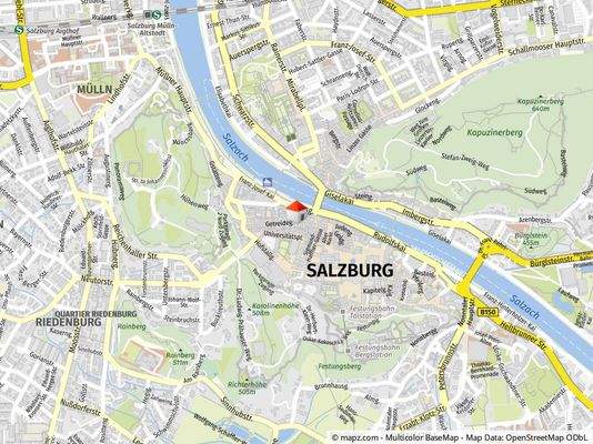 Geolyzer Kartenausschnitt