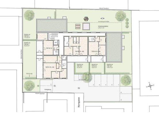 Lageplan Dachgeschoss