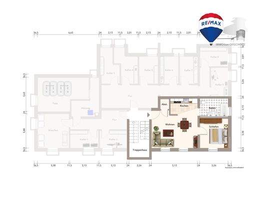 Grundriss Untergeschoss