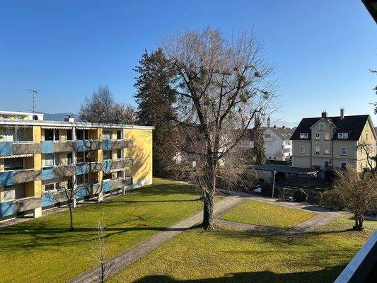 Ausblick vom Süd Balkon