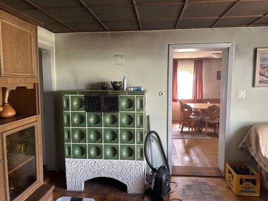 Wohnbereich - Kachelofen