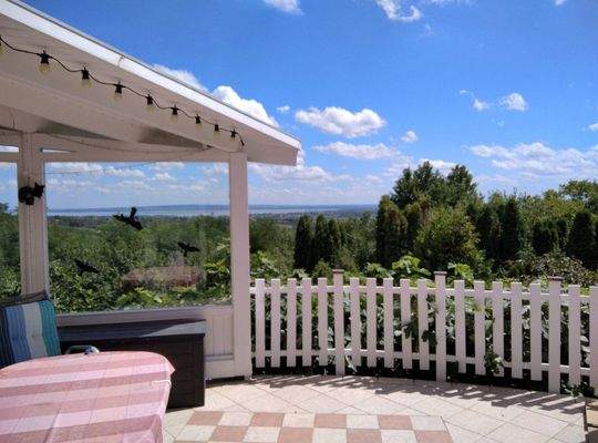 teilüberdachte Terrasse 34m2