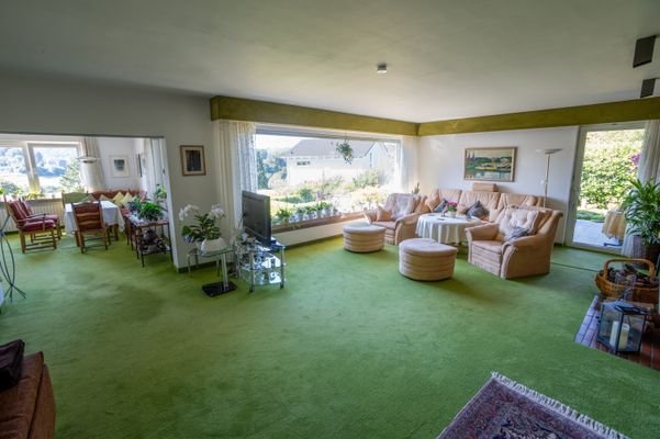 Wohnzimmer mit Fernblick