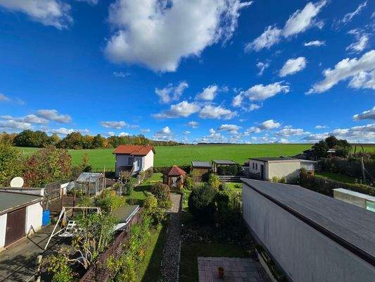 Ausblick über das Grundstück