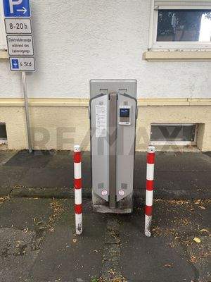 Ladestation vor dem Haus