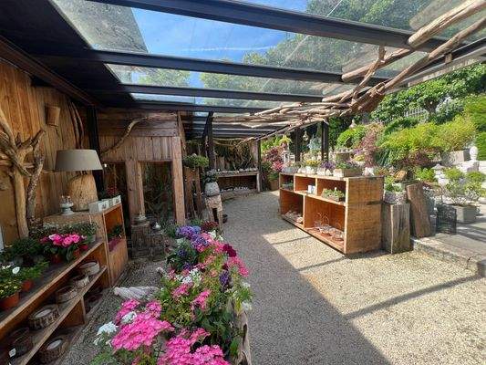 Ansicht überdachte Terrasse