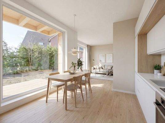 Wohn,- Essbereich KI (Beispiel)