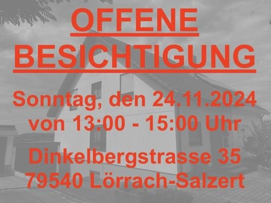 OFFENE BESICHTIGUNG