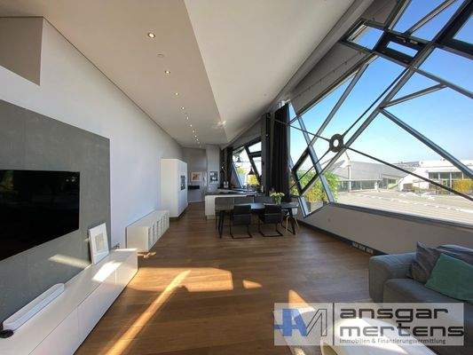 Blick in das Penthouse