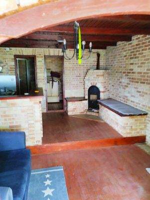  'Wohnzimmer' + Kamin