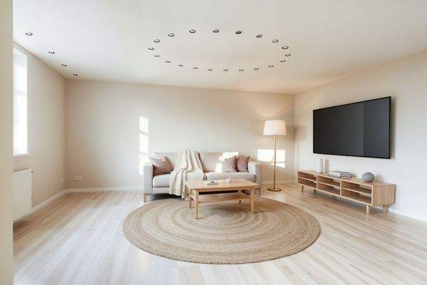 Wohnzimmer - Visualisierung